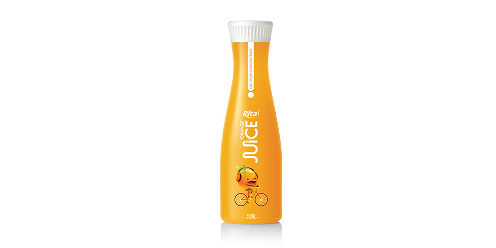 Orange Juice Drink 350ml Pet Bottle Rita Brand